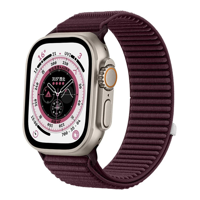 Apple Watch Series 8 Strap Nylon Braided Loop Watch Band