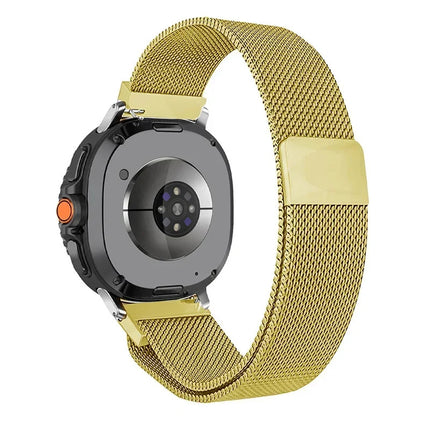Samsung Galaxy Watch 8 44 MM Magnetic Milanese Metal Mesh Loop Band Strap Stainless Steel