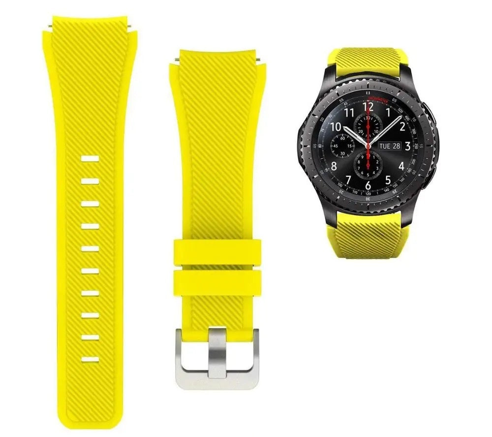 Samsung Galaxy Watch 42mm SM-R810 SM-R815 Soft Silicone Strap Sports Band