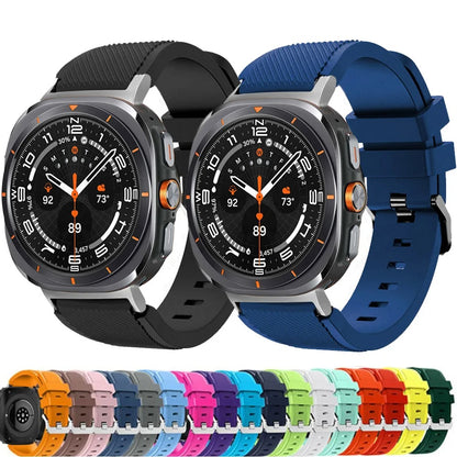 Samsung Galaxy Watch Ultra 47mm Watch Strap Band Soft Silicone Sports