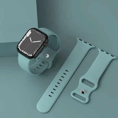 Apple Watch Series 3 Silicone Sport Watch Strap Flexible Classic Band