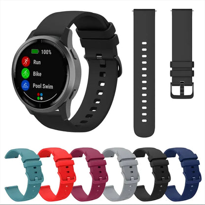 Garmin Venu Silicone Sport Watch Strap Band Soft Solid Color