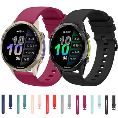 Garmin Approach S44 Silicone Sport Watch Strap Band Soft Solid Color