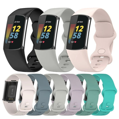 Fitbit Charge 5 Strap Silicone Sport Classic Watch Band Women Men