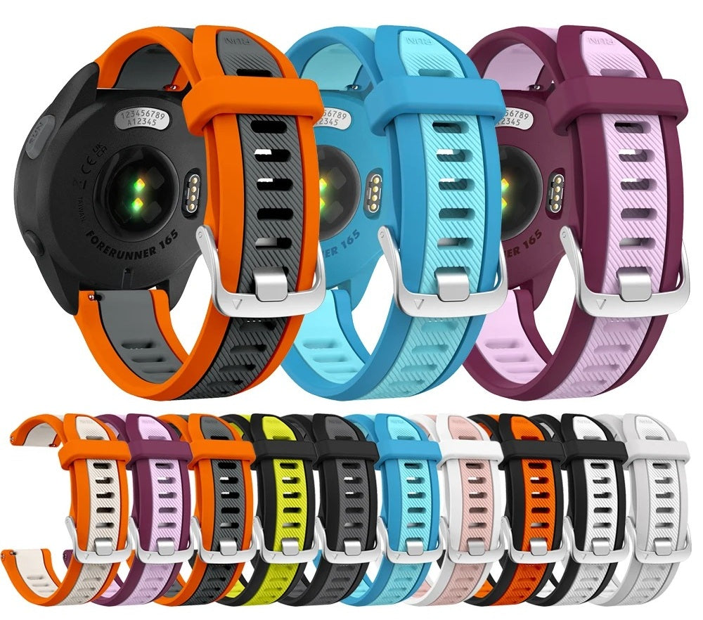 Garmin Forerunner 170 Music Strap Watch Sports Soft Silicone Gym Running Band