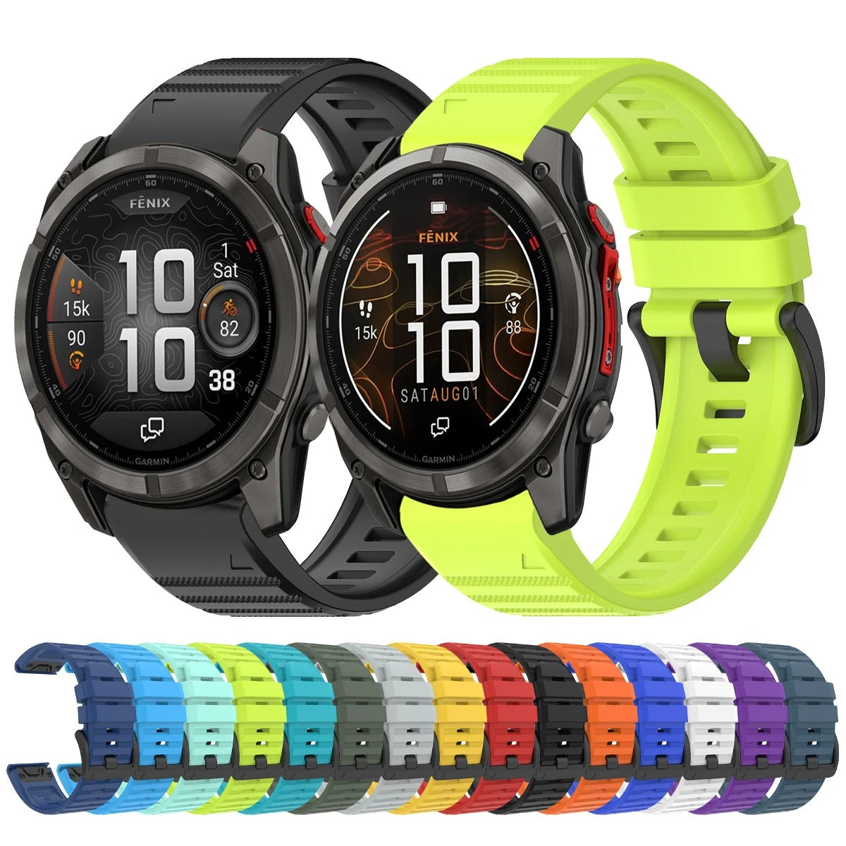 Garmin Instinct Soft Silicone Strap Fitness Sports Band Quick Release