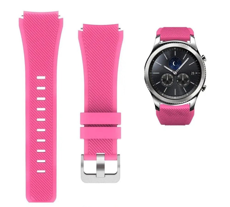 Samsung Galaxy Watch 42mm SM-R810 SM-R815 Soft Silicone Strap Sports Band