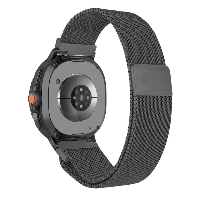 Samsung Galaxy Watch 8 44 MM Magnetic Milanese Metal Mesh Loop Band Strap Stainless Steel