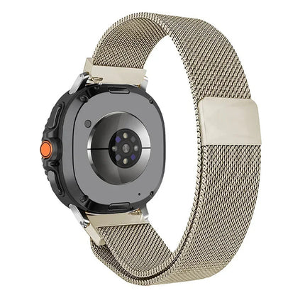 Samsung Galaxy Watch 8 44 MM Magnetic Milanese Metal Mesh Loop Band Strap Stainless Steel