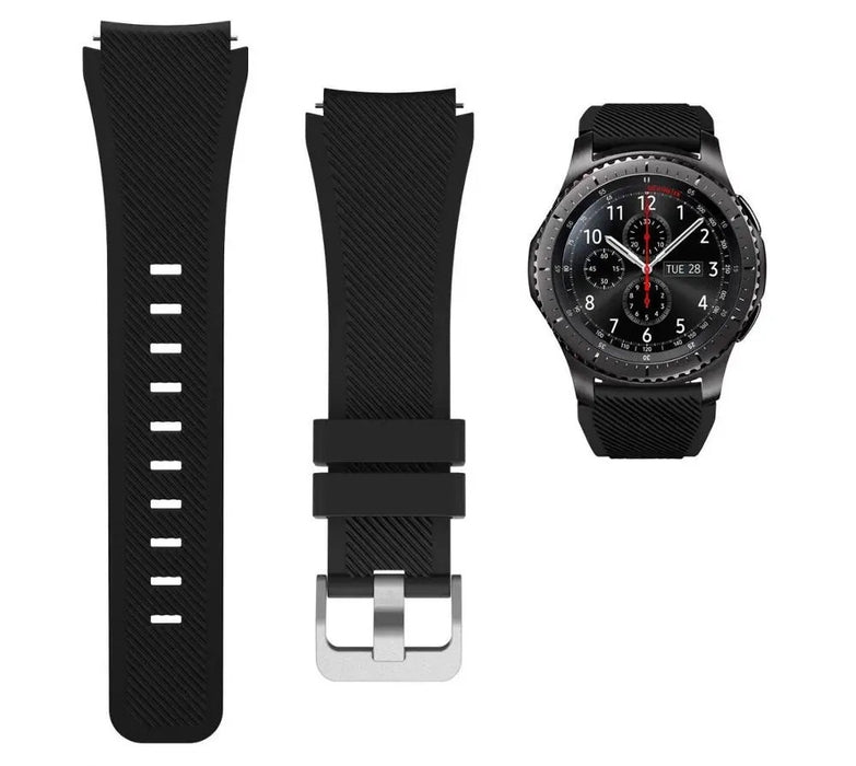 Samsung Galaxy Watch 42mm SM-R810 SM-R815 Soft Silicone Strap Sports Band