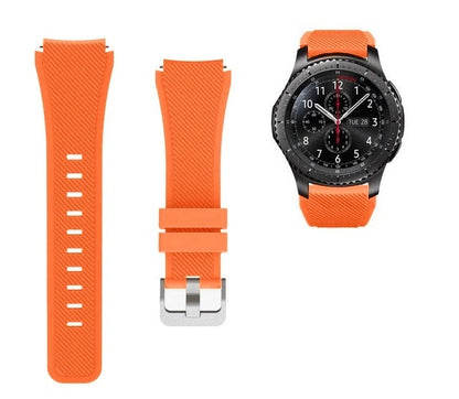 Samsung Galaxy Watch 42mm SM-R810 SM-R815 Soft Silicone Strap Sports Band