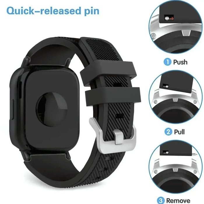 Xiaomi Redmi 5 Lite Silicone Strap Smart Watch Sports Band