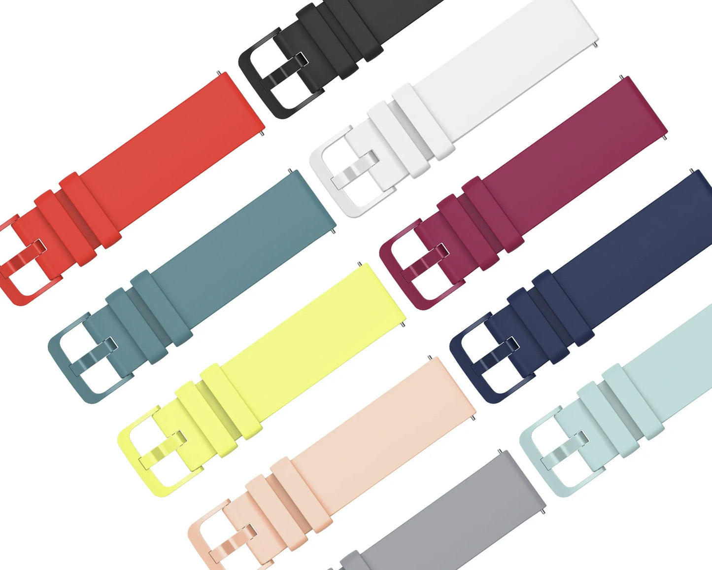 Garmin Approach S44 Silicone Sport Watch Strap Band Soft Solid Color