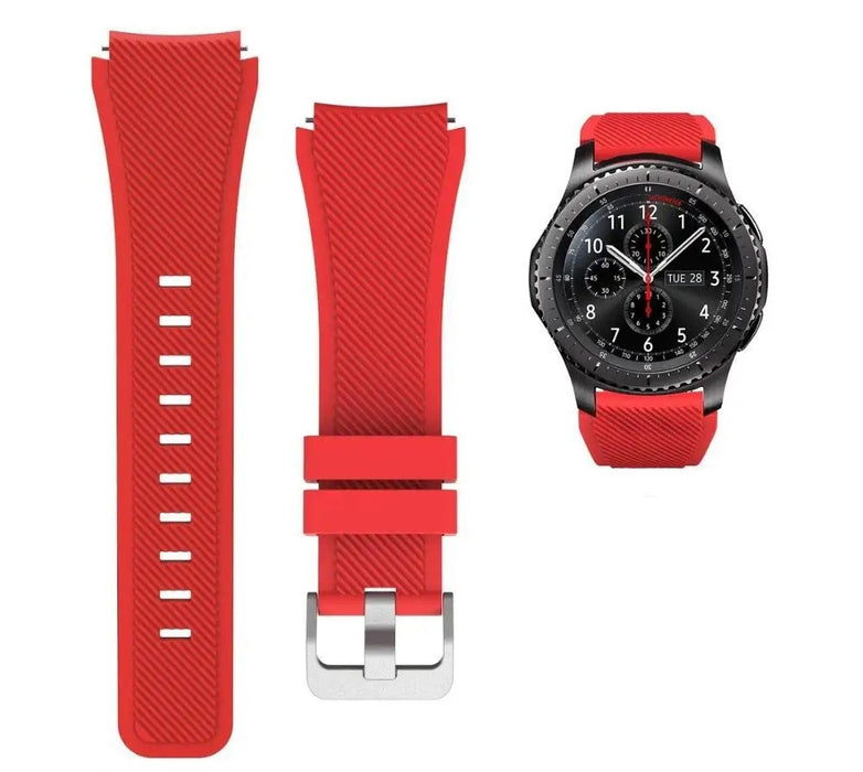 Samsung Galaxy Watch 42mm SM-R810 SM-R815 Soft Silicone Strap Sports Band