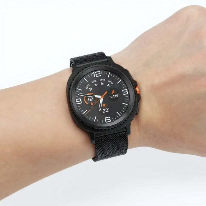 Samsung Galaxy Watch 8 44 MM Magnetic Milanese Metal Mesh Loop Band Strap Stainless Steel