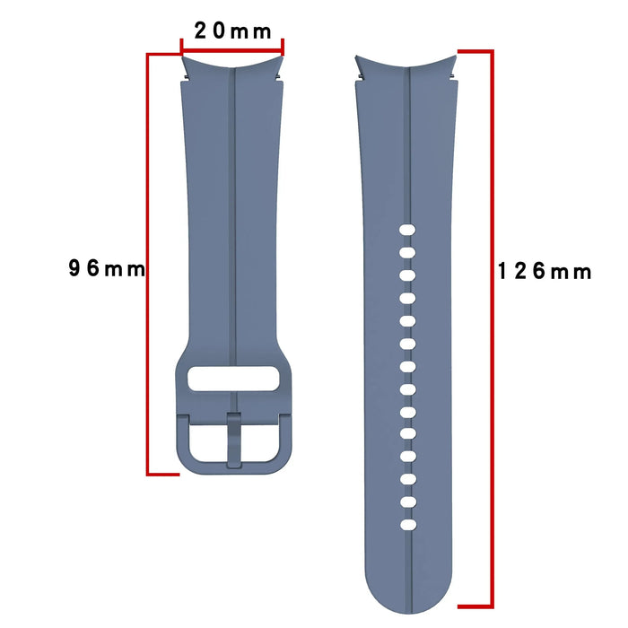 Samsung Galaxy Watch FE Watch Strap Band Soft Silicone Sports - No Gap