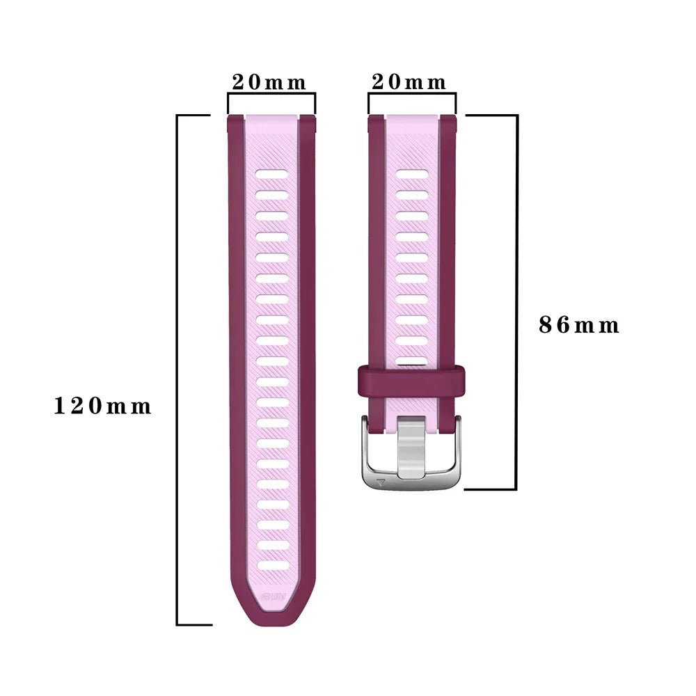 Garmin Forerunner 170 Music Strap Watch Sports Soft Silicone Gym Running Band