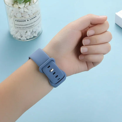 Apple Watch Series 3 Silicone Sport Watch Strap Flexible Classic Band