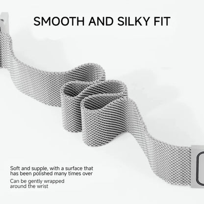 Samsung Galaxy Watch 8 Classic Magnetic Milanese Metal Mesh Loop Band Strap Stainless Steel
