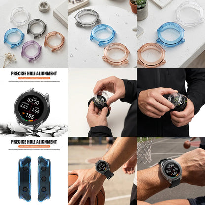 Garmin Forerunner 165 Case Transparent TPU Protective Watch Cover Screen Protector
