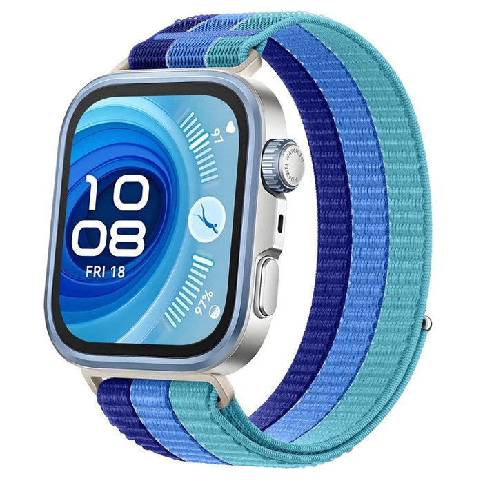 Huawei Watch Fit 4 Pro Strap Nylon Breathable Soft Sport Loop Gym Band