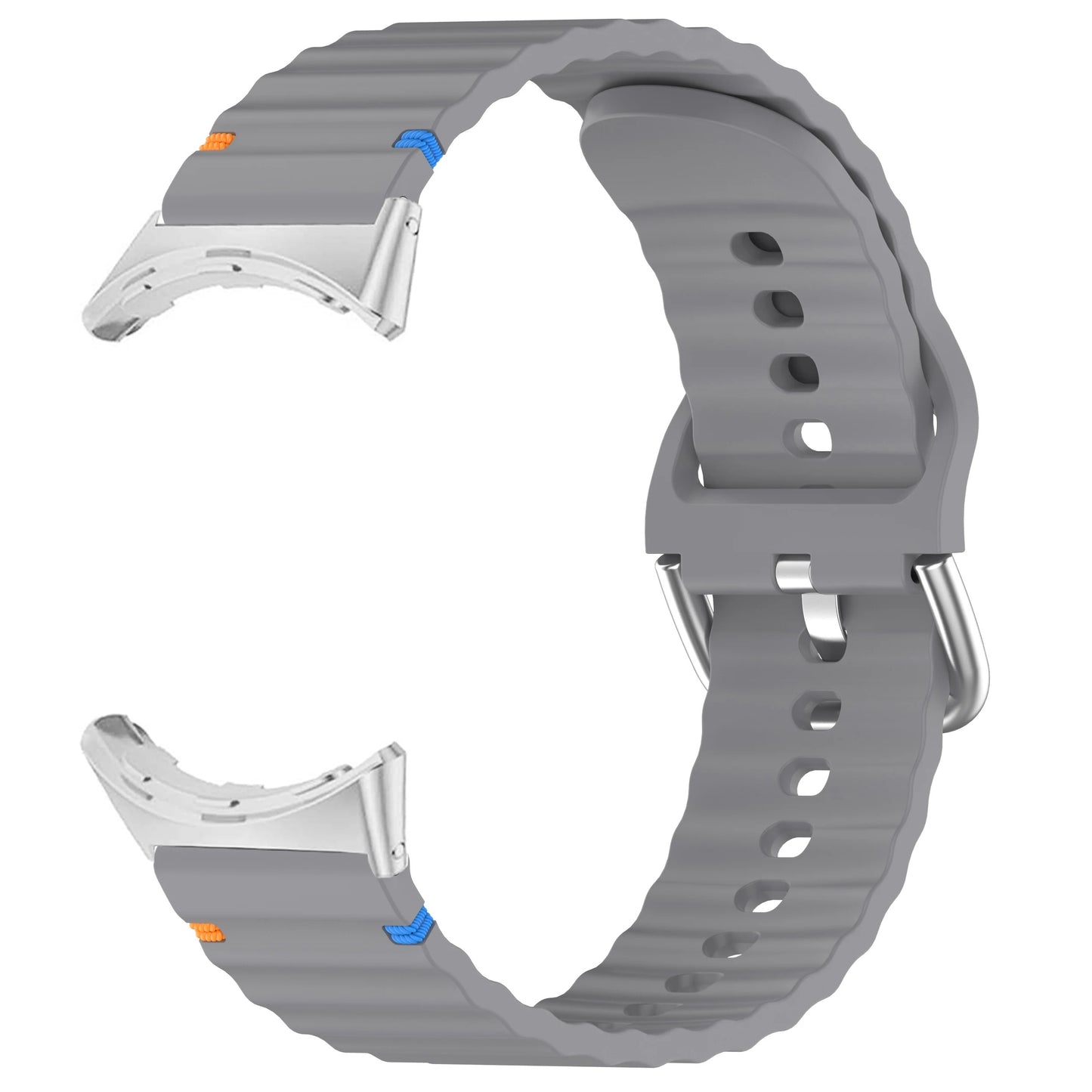 Google Pixel Watch 3 41mm Strap Watch Band Sports Soft Silicone Wave Band