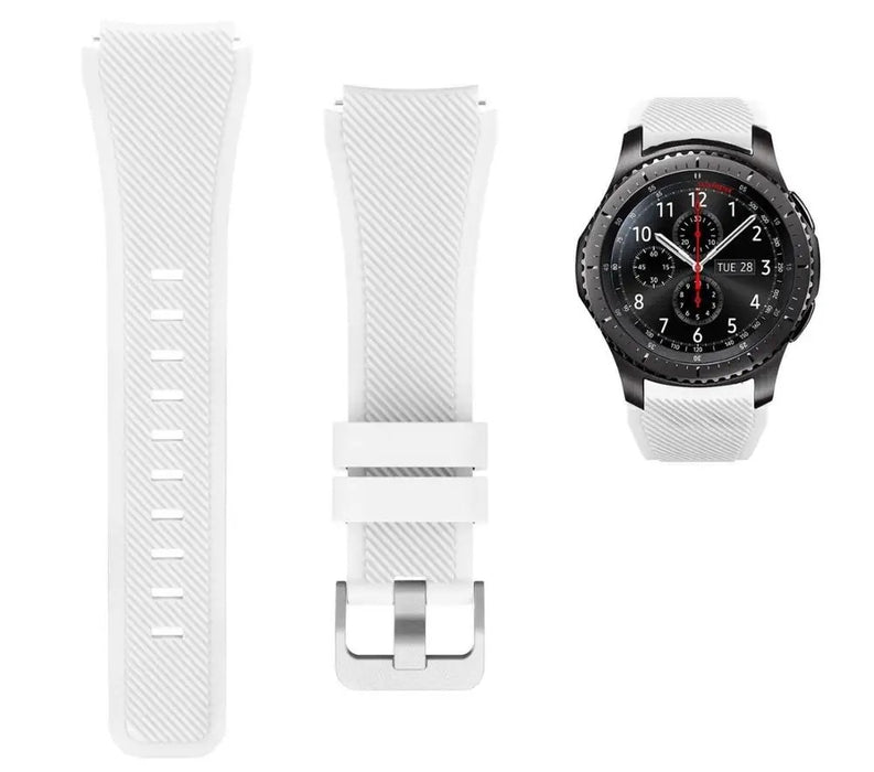 Samsung Galaxy Watch 42mm SM-R810 SM-R815 Soft Silicone Strap Sports Band