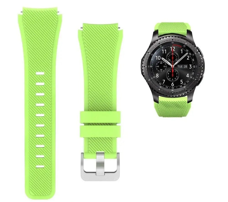 Samsung Galaxy Watch 42mm SM-R810 SM-R815 Soft Silicone Strap Sports Band