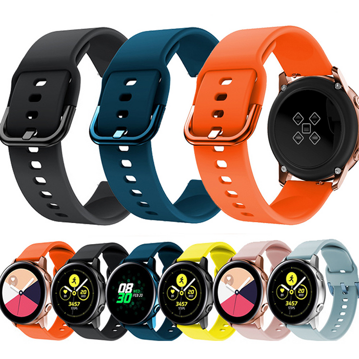 Garmin Vivomove 3S Solid Color Strap Rubber Band Soft Silicone - Quick Release