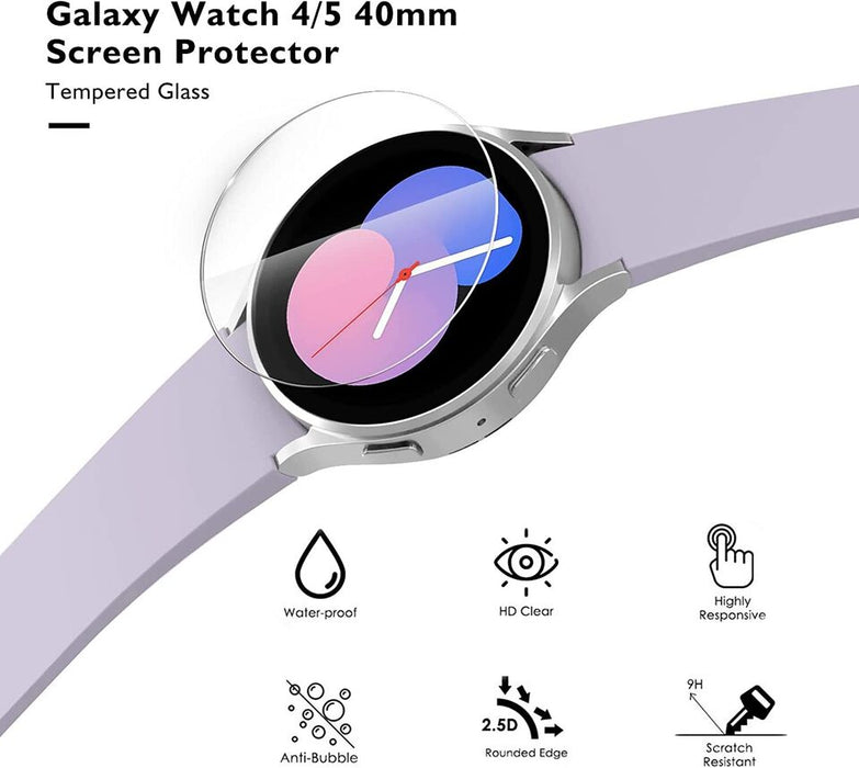 Samsung Galaxy Watch 6 Classic (43 MM) Screen Protector Clear Tempered Glass