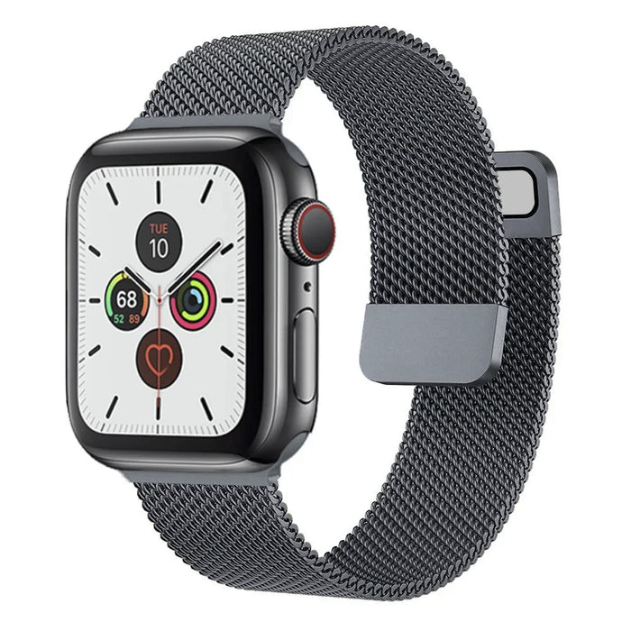 Apple Watch Series 10 Strap Milanese Mesh Loop Stainless Steel Band