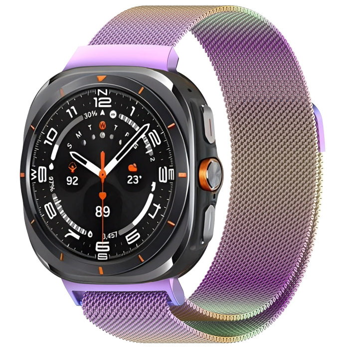 Samsung Galaxy Watch Ultra (47 MM) Magnetic Milanese Metal Mesh Loop Band Strap Stainless Steel