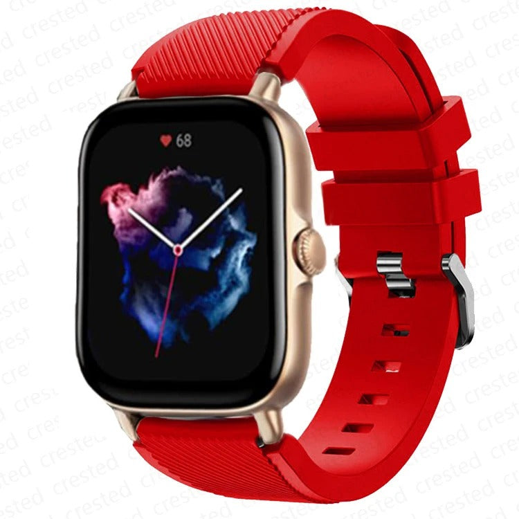 Amazfit Bip 3 Strap Watch Band Soft Silicone Sports Band