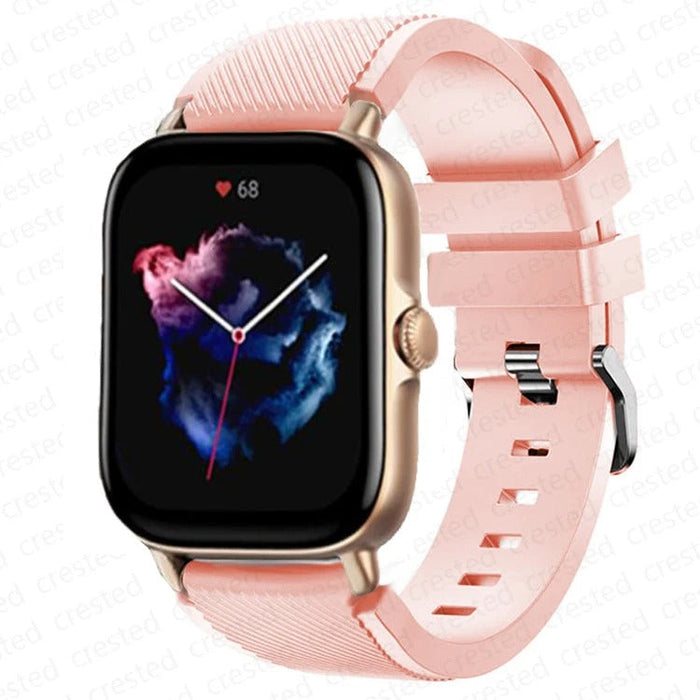 Amazfit GTS 4 Mini Watch Strap Band Soft Silicone Sports Band
