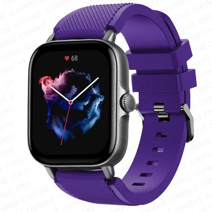 Amazfit GTS 4 Mini Watch Strap Band Soft Silicone Sports Band