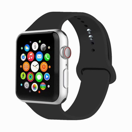 Apple Watch Series 3 Soft Replacement Silicone Strap Sports Slim Watch Band