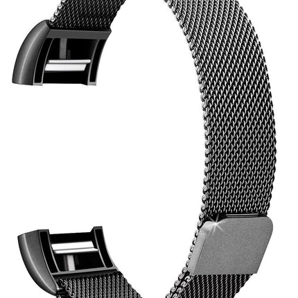 Fitbit Charge 2 Magnetic Milanese Metal Mesh Loop Band Strap Stainless Steel