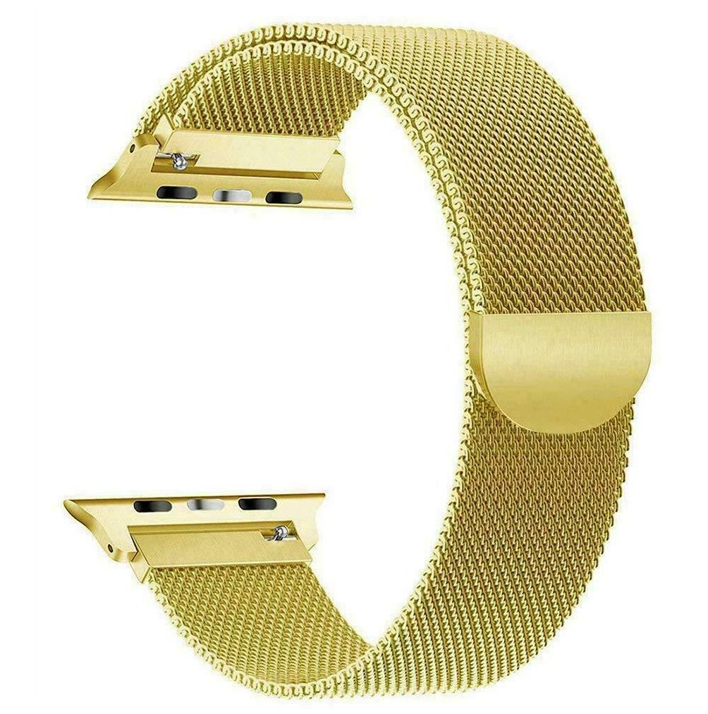 Apple Watch Series 3 Magnetic Milanese Mesh Loop Strap Stainless Steel Sports Slim Watch Band