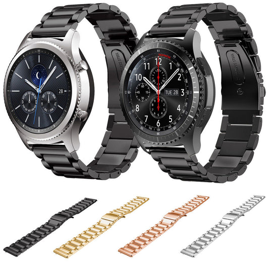 Samsung Galaxy Gear S3 Classic Stainless Steel Strap Metal Bracelet Wristband