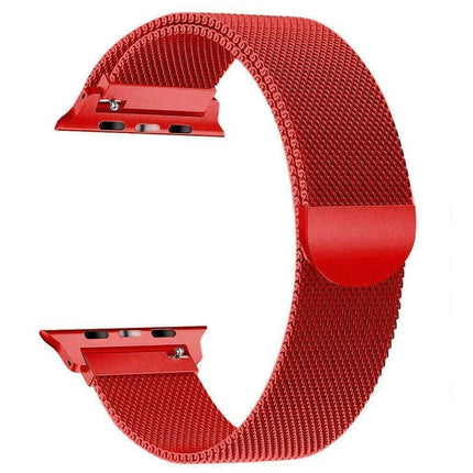 Apple Watch Series 3 Magnetic Milanese Mesh Loop Strap Stainless Steel Sports Slim Watch Band
