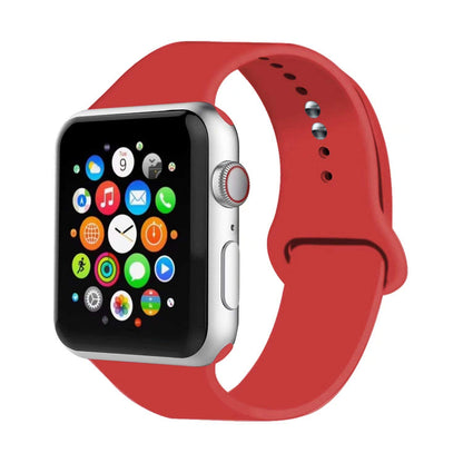 Apple Watch Series 5 Soft Replacement Silicone Strap Sports Slim Watch Band