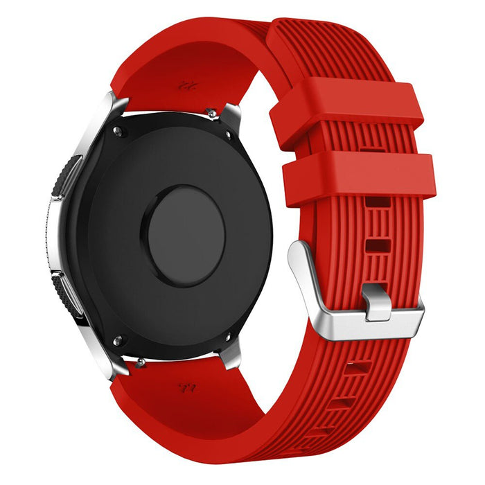 Samsung Galaxy Gear S2 Classic Line Design Soft Silicone Strap