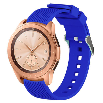 Samsung Galaxy Watch 42mm Line Design Soft Silicone Strap Sports Band - Quick Release