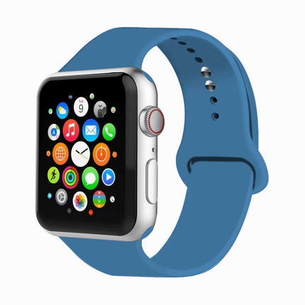 Apple Watch Series 4 Soft Replacement Silicone Strap Sports Slim Watch Band