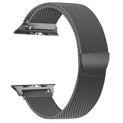 Apple Watch Series 7 Milanese Magnetic Mesh Loop Strap Stainless Steel Sports Slim Watch Band