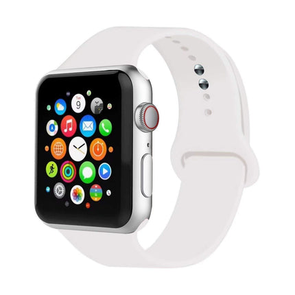 Apple Watch Series 7 Soft Replacement Silicone Strap Sports Slim Watch Band