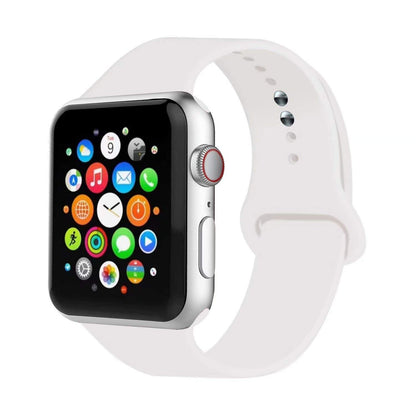 Apple Watch Series 6 Soft Replacement Silicone Strap Sports Slim Watch Band
