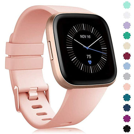 Fitbit Versa 2 Replacement Soft Silicone Sports Strap Watch Band