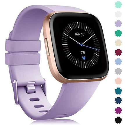 Fitbit Versa 2 Replacement Soft Silicone Sports Strap Watch Band