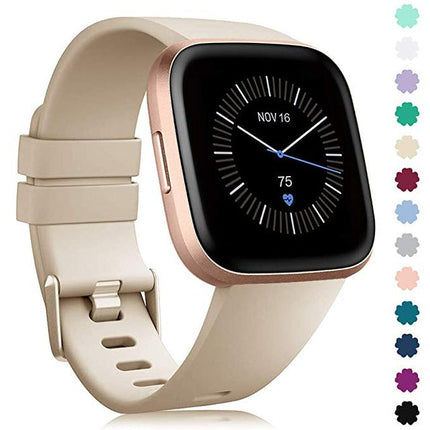 Fitbit Versa 2 Replacement Soft Silicone Sports Strap Watch Band